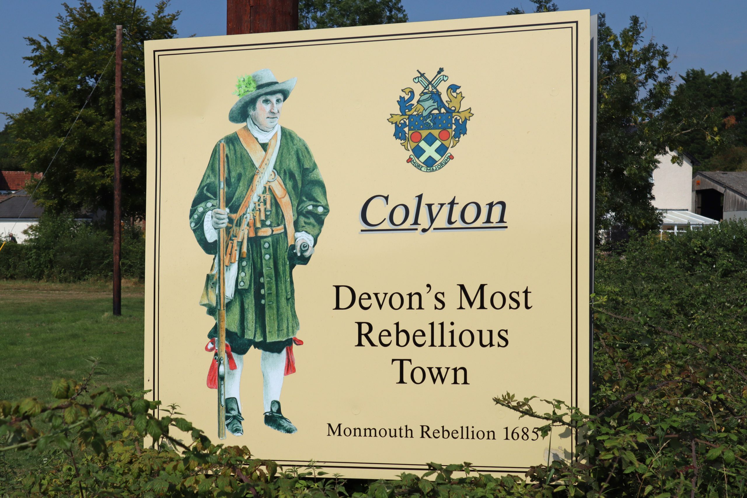 Colyton Town Sign